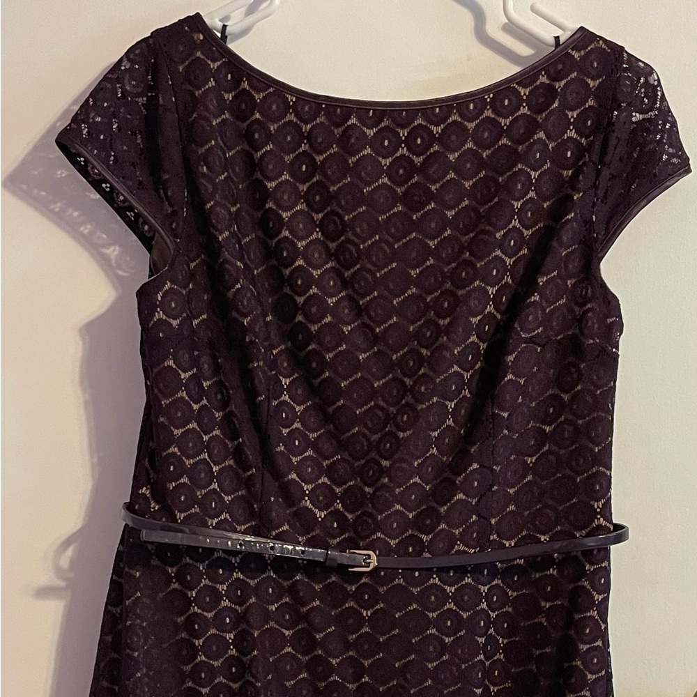 Purple Lace cocktail dress